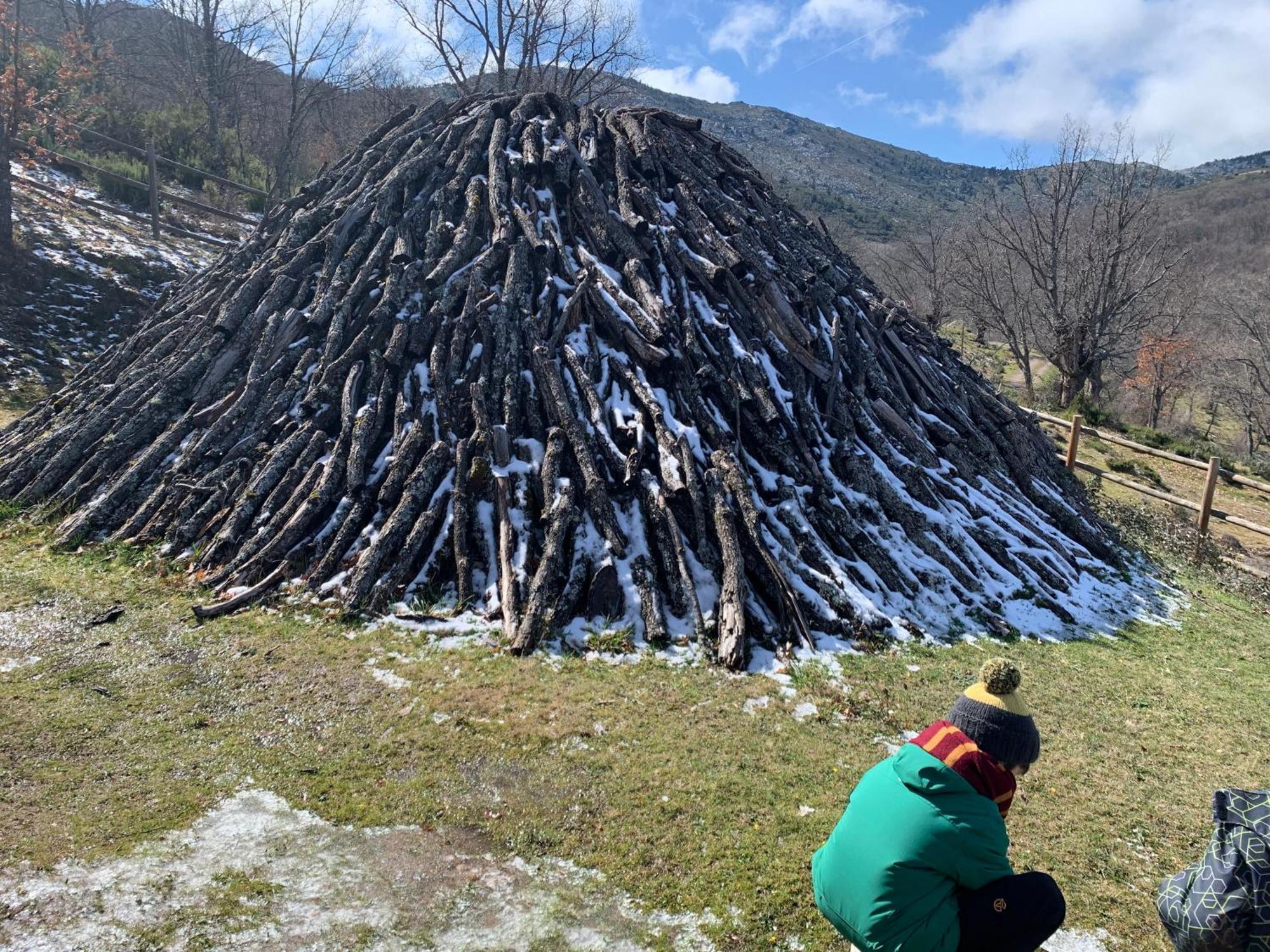 Villa El Tinao De La Hiruela Esterno foto
