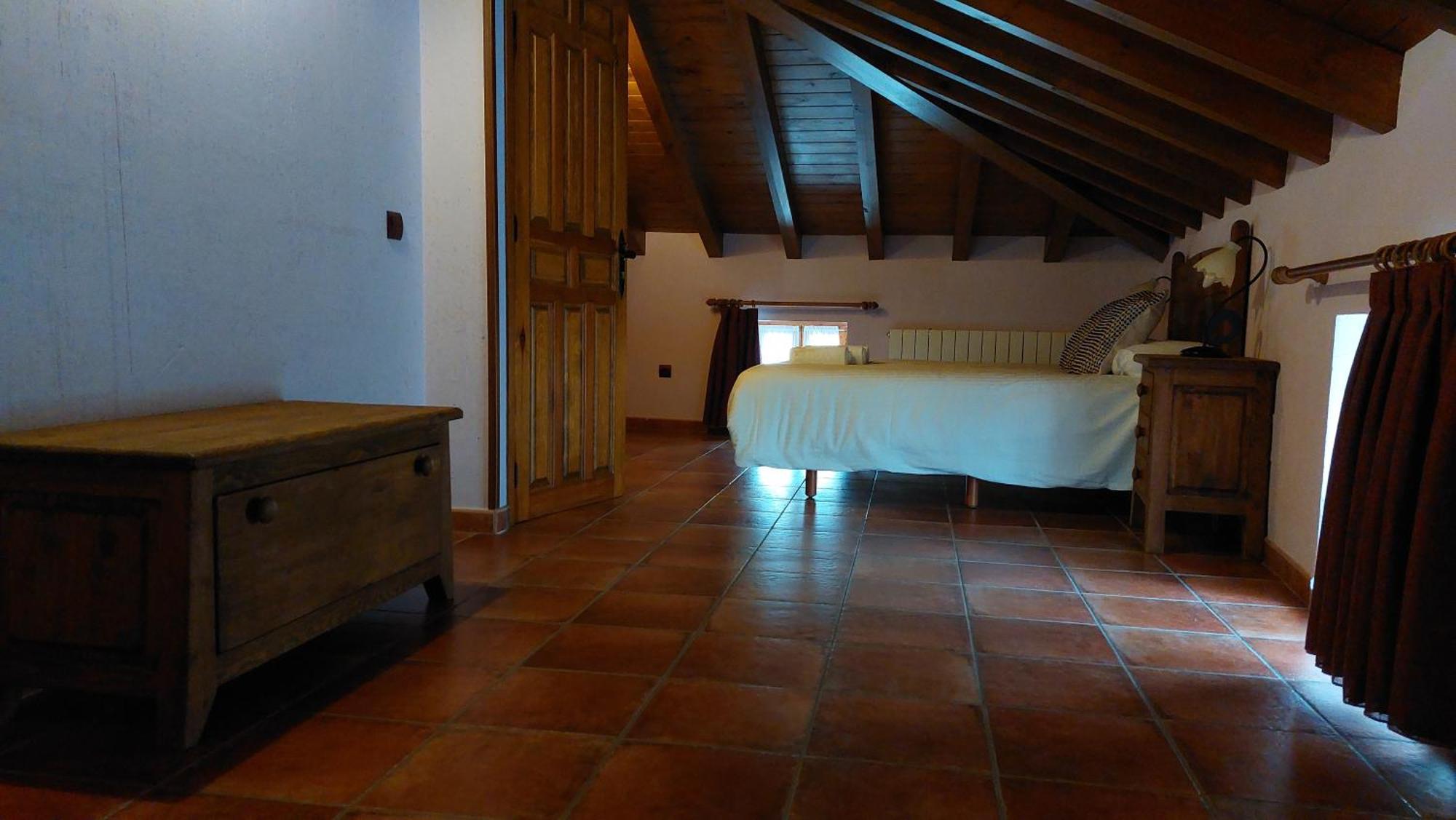 Villa El Tinao De La Hiruela Esterno foto